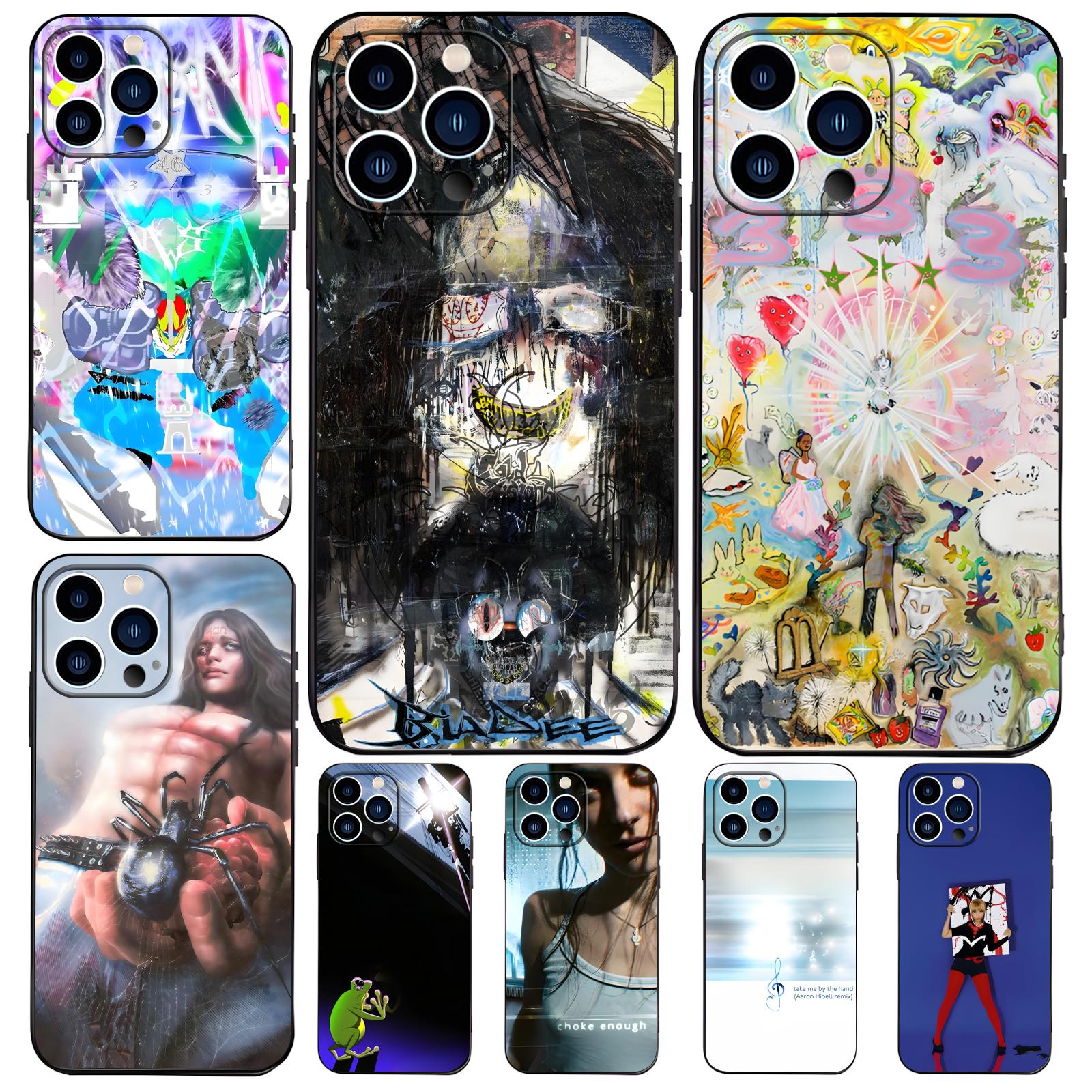 Mini Pc Case - Music Albums B-Bladee 333 Phone Case