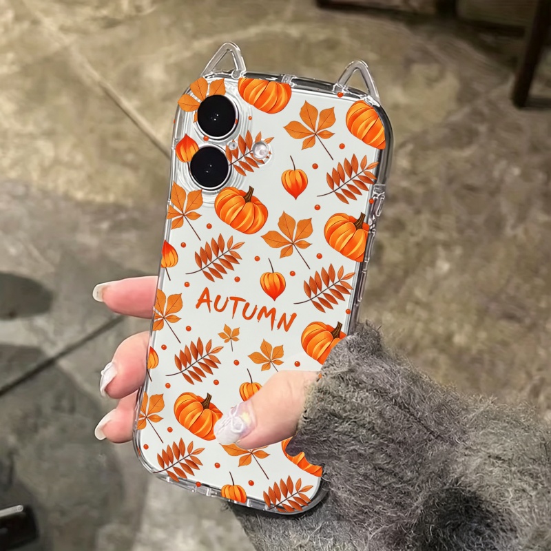 Autumn Pumpkin Falling Leaves  - Computer Case recension och pris