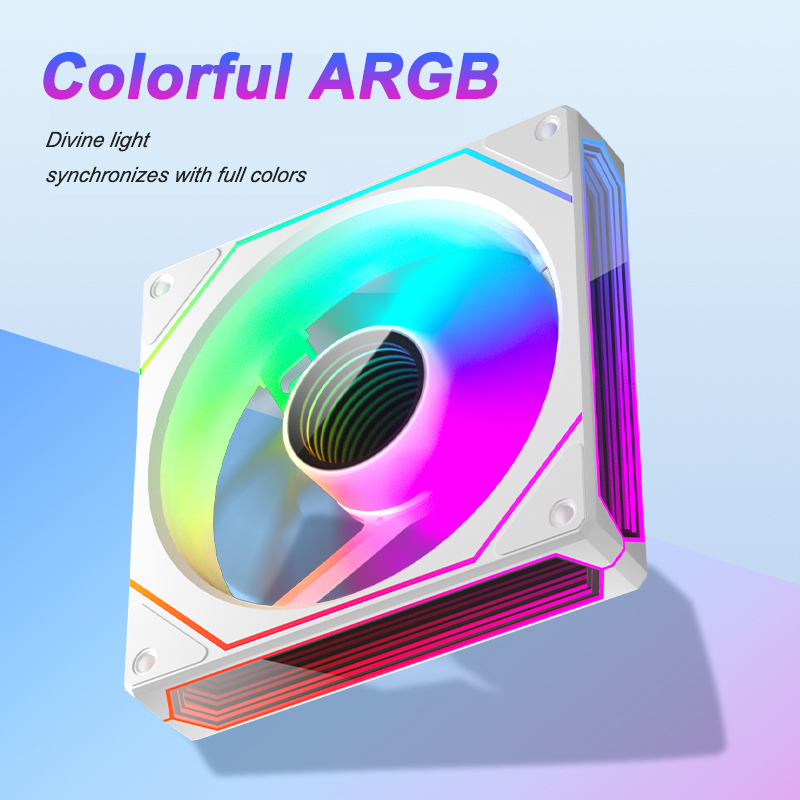 ZEZZIO PRISM 6 PRO 120mm  ARGB - Case Fan Controller recension och pris